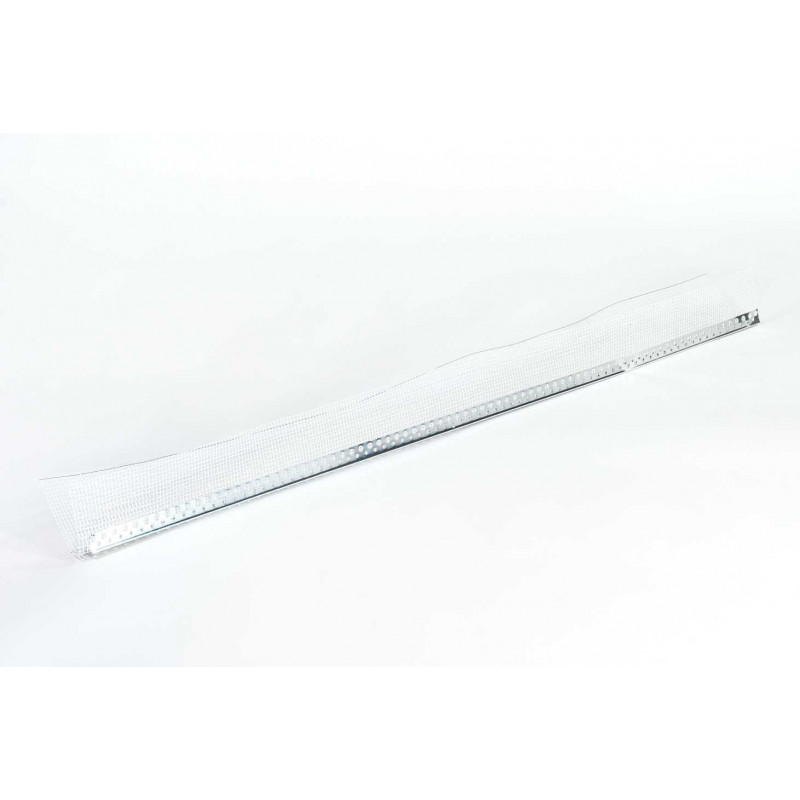 Rohová lišta PVC s tkaninou lepenou zvnútra 100x100mm 2,5m