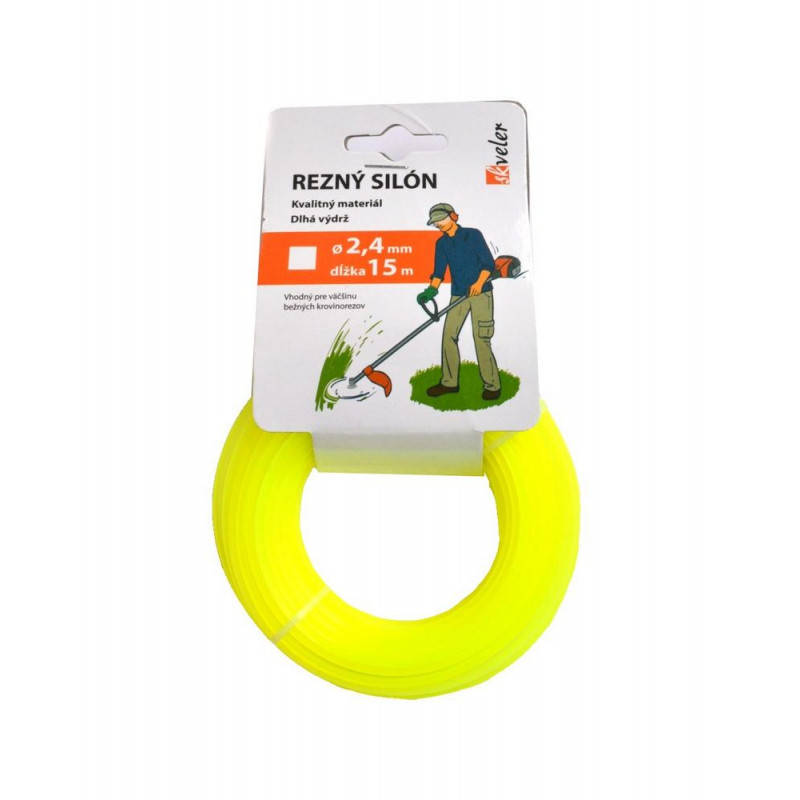 Silón rezný Štvorec 2,4mm/15m