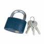 Zámok visiaci modrý 38mm+3kľúče