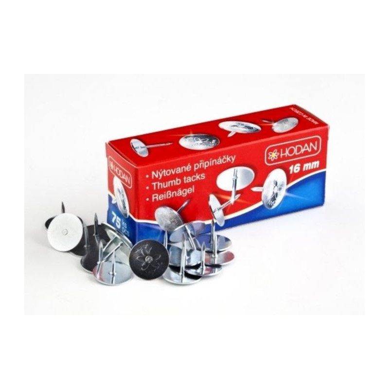Pripínačky č.202  pr.16mm, 75ks