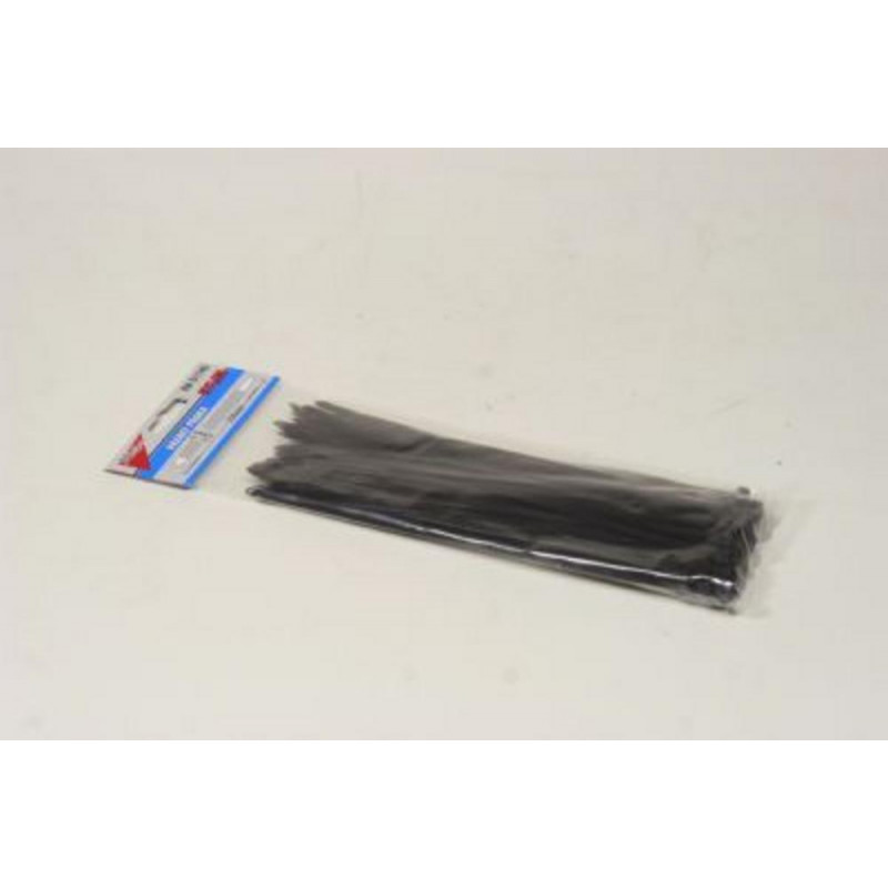 Sťahovacia páska čierna 3,6x250mm/50ks