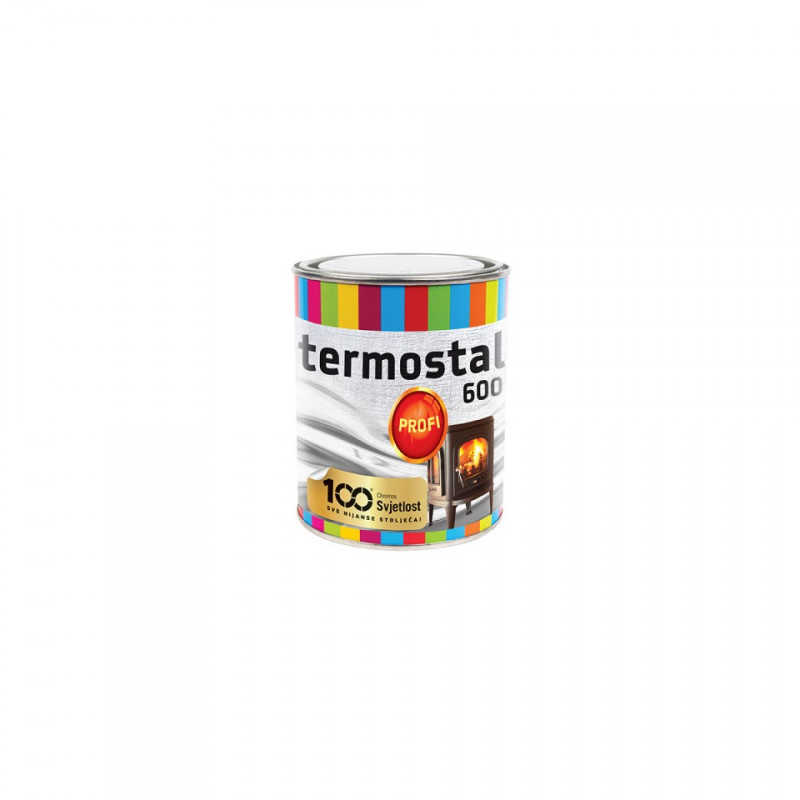 Termostal 400°C 0,2L strieborný