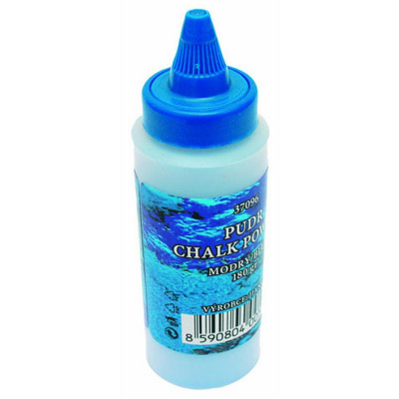 Prášok linajkovací modrý 180g