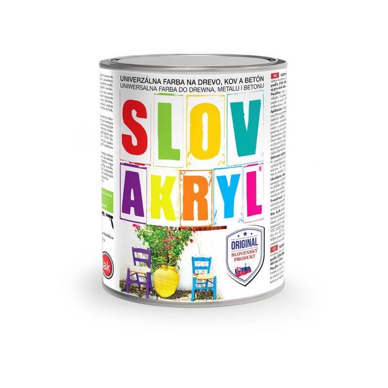 Slovakryl 0660 oker 5kg