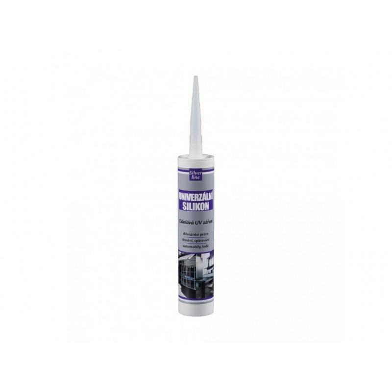 Univerzálny silikón 280ml transparent Silver Line
